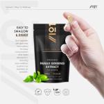 Organic Panax Ginseng 15,000mg – High Strength True Ginseng 30:1 Extract – 90 Vegan Capsules – Resealable and Recyclable Pouch by Alpha01