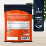 Nutravita Turmeric Tablets 2500mg with Black Pepper, Ginger & Curcumin - 180 High Strength Tumeric Supplements (3 Month Supply) - Vegan - Alternative to Capsules - Letterbox Friendly - Made in UK