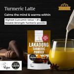 Ausha Lakadong Turmeric Root Powder 500g - 8-9% Curcumin - 1* GREAT TASTE AWARD 2025 - Joint pain relief - Use in Cooking, Turmeric Latte Powder, Tea - GREAT TASTE PRODUCER