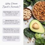 Zipvit Vitamin E Capsules 400IU, Natural D-Alpha Tocopherol, Supports Cell Protection from Oxidative Stress, 200 Capsules, Vitamin E Supplement