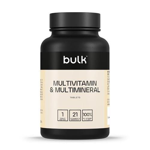 Bulk Multivitamin and Multimineral One a Day Tablets, With 21 Vitamins and Minerals, 90 Tablets, 90 Servings, Packaging May Vary