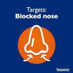 Sudafed Congestion & Headache Relief Max Strength Capsules, Targets Blocked Nose, Pressure, Heavy Head, Relieves Congestion and Headache with Maximum Strength formula, pack of 16