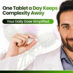 Red Label Health Milk Thistle 365 Tablets 4000mg High Strength Silymarin Extract Vegan Made in The UK