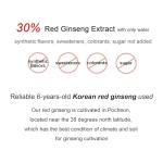 Pocheon Korean Red Ginseng Extract, 30% Ginseng Extract, Single Serving Packs - 30 Sticks (10 ml x 30), Natural Immune Support, Available as Tea