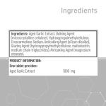 Quest - 45x Kyolic Garlic Tablets. High Strength 1000mg Odourless Aged Garlic Extract for Heart, Immune, Digestive & Cognitive Health. Daily Dietary Supplement. Vegan & Gluten-Free (Pack of 1)