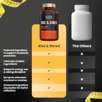 Rise & Shred - Day Time Fat Burners for Men & Women Weight Loss - Weight Loss Pills That Work Fast - Premium Science-Backed Ingredients - Appetite Suppressant - Made in The UK - 60x Diet Pills