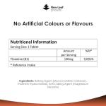 Vitamin B1 Thiamine Supplement 100mg (4 Months Value Supply) Thiamine Vitamin B1 High Strength – Heart Health, Healthy Nervous System, Immune Health, Energy Release Vegan, Gluten-Free, UK,120 Tablets