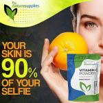 High Strength Vitamin C Powder 1000g, VIT C Ascorbic Acid, Pure, Non-GMO & Vegan-Friendly, Immune Support Supplement, No Chemicals, Pharmaceutical Grade, Made in The UK by Naturesupplies