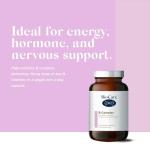 BioCare B Complex - Vitamins B1, B2, B3, B5, B6, B12, C & Biotin - for Energy and Nervous System Support - Suitable for Vegetarians and Vegans - 90 Capsules