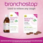 Bronchostop Cough Pastilles (40 Pastilles) - Relief for All Cough Types Including Chesty & Dry Coughs - Non Drowsy Anti Mucus Formula with Traditional Thyme Herb Extract