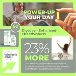 Reakiro Forte Fast-Acting CBD Soft Capsules 1200mg, 60pcs with BioForte Plus | 20mg Cannabidiol per Capsule | High Strength CBD Capsules | CBD Oil for Sleep, Stress & Anxiety Relief | CBD Edibles