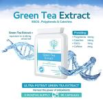 Green Tea Capsules - 12,480mg - 90 Capsules of Premium Extract - Contains Polyphenols, Catechins & EGCG - Powerful Antioxidant for Immune Health - not Green Tea Tablets - Made in UK