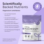 Nutravita 945mg Magnesium Complex –180 Vegan Citrate Capsules (3 Month Supply) – High Absorption, Premium Magnesium Supplements – Made in The UK