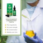 Vitality CBD Drops and Spray in MCT Oil 2400mg of CBD, Natural, 30 ml, NO THC