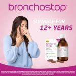Bronchostop Cough Pastilles (40 Pastilles) - Relief for All Cough Types Including Chesty & Dry Coughs - Non Drowsy Anti Mucus Formula with Traditional Thyme Herb Extract
