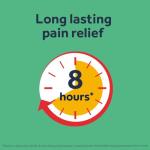 Nurofen Express Sodium Ibuprofen Caplets 256mg, 16 Count - Fast-Acting Relief for Period Pain, Headaches, Migraines, Cold & Flu Symptoms