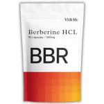 Berberine Supplement 90 Capsules, Flexible Dosage 500mg - 1000mg - 1500mg | 98% Pure Berberine HCL Clean High Strength | Blood Sugar Support, AMPK Metabolism, Heart & Gut Health, Vegan Non-GMO Vit&Me