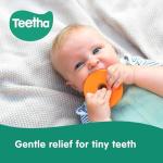 Teetha Baby Teething Granules (40 Sachets) 3+ Months, Homeopathic Relief For Soothing & Calming Teething Symptoms, Baby Teething Ready-Dosed Sachets