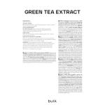 Bulk Green Tea Extract Powder, 500 g