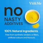 Berberine Supplement 90 Capsules, Flexible Dosage 500mg - 1000mg - 1500mg | 98% Pure Berberine HCL Clean High Strength | Blood Sugar Support, AMPK Metabolism, Heart & Gut Health, Vegan Non-GMO Vit&Me