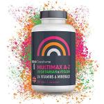 Multivitamins Nutritional Supplements for Women and Men, 365 Tablets, 1 Year Supply, 24 Active Vitamins and Minerals inc Vitamin D, C, B, Iron, Magnesium, Zinc, Vegan Vegetarian, UK Made by Transforme