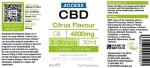 Access CBD Citrus CBD Oil 4800mg | Wellness Support | Daily Use | THC-Free | Extra Strong Strength CBD Spray | Natural Citrus Flavour | 30ml