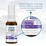 Access CBD Citrus CBD Oil 4800mg | Wellness Support | Daily Use | THC-Free | Extra Strong Strength CBD Spray | Natural Citrus Flavour | 30ml