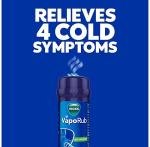 Vicks VapoRub's with Easy Application, Twist and Apply On Chest for 4 Cold Symptom Relief