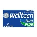 Multivitamin Tablets for Teen Boys, Wellteen Him Plus