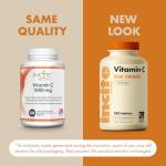 Vitamin C 1000mg | 180 Premium Tablets (6 Month’s Supply) | High Dose Quality Ascorbic Acid | Suitable for Vegetarian & Vegans| Made in The UK by Incite Nutrition®