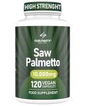 Tested Pure Saw+ | 10,000 mg Maximum Strength Serving | Fast Absorption 120 Capsules | One Ingredient | for Mens Health, Strength, Performance, Natural Supplement
