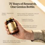 Solgar 4000IU Vitamin D3 - Healthy Teeth and Bones - Better Calcium Absorption - Pack of 120 Vegetable Capsules