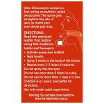 Ultra Chloraseptic Anaesthetic Throat Spray, 15 ml, Honey and Lemon Flavour, Fast Acting Relief for Sore Throat Pain