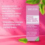 Weleda Period Pain Relief Oral Drops, Menstrual Cramps, with Melissa Cupro 3X - Lemon Balm, Homeopathic Product, Vegan, 25ml