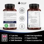 Magnesium Citrate Capsules 1620mg - Super Strength and High Absorption Magnesiums Supplements - with 500mg Elemental Vegan - Not Magnesium Tablets - Muscle & Sleep Support (Two Months Supply)
