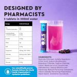 O.R.S Hydration Tablets - Blackcurrant, Pack of 1 | Winter Wellness Electrolytes for Dehydration, Sports & Travel Recovery | Oral Rehydration Salts for Electrolyte Replacement | Vegan & Gluten-Free