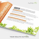 Nutravita Organic Turmeric 1440mg with Black Pepper & Ginger (2 Packs of 180)- 360 Vegan Turmeric Capsules (6 Month Supply) – High Strength Organic Turmeric with Active Ingredient Curcumin - UK Made