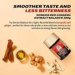 JungKwanJang | Korean Red Ginseng Extract Balance (Jar, 200g) | Panax Ginseng Supplement & Tea | Caffeine Free | Daily Energy, Balance, Immune Support, Blood Circulation | Vegan Friendly