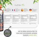 Nutravita Organic Turmeric 1440mg with Black Pepper & Ginger (2 Packs of 180)- 360 Vegan Turmeric Capsules (6 Month Supply) – High Strength Organic Turmeric with Active Ingredient Curcumin - UK Made