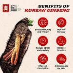 JungKwanJang | Korean Red Ginseng Extract Balance (Jar, 200g) | Panax Ginseng Supplement & Tea | Caffeine Free | Daily Energy, Balance, Immune Support, Blood Circulation | Vegan Friendly