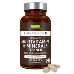 Igennus Methylated Men's Multivitamin, 21 Actives, Clean Label, All Day Nutrient Delivery, Expertly Formulated For Male Wellness, Energy & Heart Health, 60 Easy-to-Swallow Vegan Tablets, Non-GMO,Halal