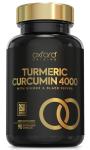 Advanced Turmeric and Black Pepper Capsules 4000mg, ONE per Day with Ginger Root | 90 Turmeric Tablets for Joint Care & Mobilty | Potent Tumeric Supplement Joints | 3 Month Supply | Made in The UK