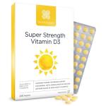 Healthspan Super Strength Vitamin D3 | Immune Health | Bone, Teeth & Muscle Health | Contains 1,000iu of Natural Source Vitamin D3 in Each Tablet | Vegetarian (240 Tablets)