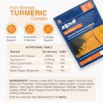 Zipvit Turmeric Tablets 10,000mg Providing 95% Active Curcumin with Bioperine Black Pepper & Vitamin C, 60 Vegan Tablets, 1 a Day, 2 Month Supply