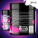 Warrior Creatine Monohydrate Powder 300g (90 Servings) – Pure Micronised Creatine Powder Supplement for Men & Women, Pre & Post Workout Strength, Muscle Growth & Recovery, Vegan – Blazin Berry