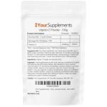 Vitamin C Powder 100g - Ascorbic Acid | 100% Pure British Pharmaceutical Grade | Non-GMO | Scoop Included