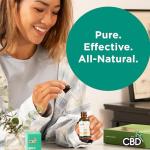 CBDfx 1500mg CBD High Strength CBD Oil, Improved Purity, Natural, Vegan, Non-GMO, Broad Spectrum, CBD Drops Blended with MCT Oil, No THC, 30ml (30 Days)