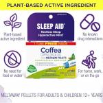 Boiron Coffea Cruda 30C - 6 Total Blue Tubes - Homeopathic Sleep Aid for Restless Sleep, Mental Hyperactivity, Racing Thoughts, and Difficulty Sleeping with Blue Ink Pen