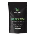Nutrality Green Tea Advanced Fat Burner Supplement | for Men & Women | Weight Management, Metabolism Boost & Appetite Suppressant | 30 Vegan Capsules