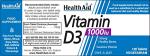 HealthAid Vitamin D3 1000iu Tablet Pack of 120